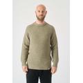 Strickpullover CLEPTOMANICX "Big Ben" Gr. S, braun Herren Pullover Rundhalspullover