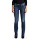 Silver Jeans Co. Damen Tuesday Low Rise Slim Bootcut Jeans, Med Wash Edb346, 32W x 31L