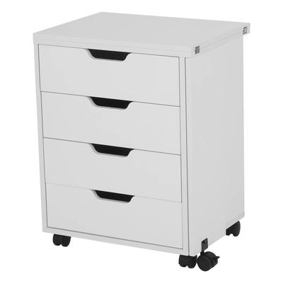 Arrow Shirley Four Drawer Storage Cabinet in White