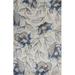 63" x 91" L Area Rug - Winston Porter 5" X 8" Grey Or Blue Floral Indoor Area Rug 91.0 x 63.0 x 0.5 in blue/white, | 63" W X 91" L | Wayfair