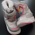 Disney Shoes | Disney Princess Winter Snow Boots | Color: Gray/Pink | Size: 5bb