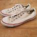 Converse Shoes | Converse All Star Low Top Sneakers Men's 8 Womens Size 10 | Color: White | Size: 10