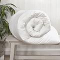 Night Comfort Feels Like Down Duvet - 100% Silk-Like Organic Cotton Cover - Hypoallergenic Feather & Down Alternative Hollowfibre Filling (10.5 Tog - King Size)