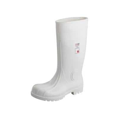 SAFE GIGANT PVC - Stiefel EUROFORT EN ISO 20345 S4, 38 cm hoch, Weiß, Gr.44