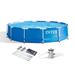 Intex 28211EH 12' x 30" Metal Frame Above Ground Swimming Pool kit with Canopy - 55