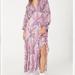 Free People Dresses | Free People Mirage Maxi Dress | Color: Blue/Cream | Size: 6