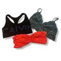 Free People Intimates & Sleepwear | Bundle Of 3 Bralettes-Calvin Klein / Free People | Color: Black/Blue | Size: M