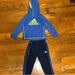 Adidas Matching Sets | Adidas 2 Piece Matching Set In Excellent Condition | Color: Blue/Yellow | Size: 2tb