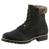 Winterboots PANAMA JACK, Damen, Gr. 37, schwarz (schwarz 03), Nubukleder, Lammfell, klassisch, Schuhe, mit weich gepolstertem Schaftrand