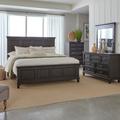 Queen Panel Bed, Dresser & Mirror, Chest - Liberty Furniture 417B-BR-QPBDMC