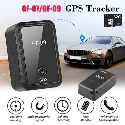 GF-07/GF-09 Mini GPS Tracker Andrea Control Dispositif Antivol Localisateur Magnétique Enregistreur
