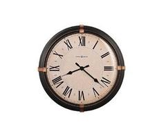 Howard Miller Atwater 24in Round Metal Wall Clock