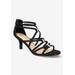 Women's Karlette Sandals by Bella Vita in Black Glitter (Size 8 1/2 M)