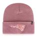 Women's '47 Pink New England Patriots Haymaker Cuffed Knit Hat
