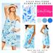 Lilly Pulitzer Dresses | Lilly Pulitzer, Silk Clara Dress, Bay Blue Into The Deep, Size M | Color: Blue/White | Size: M