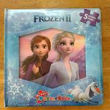 Disney Toys | 5 Puzzles Disney Frozen 2 My First Puzzle Book By Phidal Publishing Inc New | Color: Blue/White | Size: Na