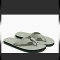 J. Crew Shoes | J.Crew Men's Gray Flip Flops Sandals Size 8,9, 10 , 11 ,12 ,13 New | Color: Gray/Silver | Size: Various