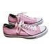 Converse Shoes | Converse Shoes All Star 153875f Pink Low Top Sneakers Women's 11.5 Men's 9.5 Euc | Color: Pink/White | Size: 11.5