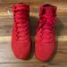 Under Armour Shoes | New Under Armour Curry 1 Lux Mid Suede Men's Basketball Shoe | Color: Red | Size: 10