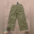 Polo By Ralph Lauren Pants & Jumpsuits | Green With Slash Of Paint Polo By Ralph Lauren Capris Pants . | Color: Green/Yellow | Size: 6