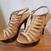 Jessica Simpson Shoes | Jessica Simpson Camel Colored Stacked Spike Heel | Color: Brown/Tan | Size: 8