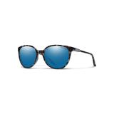 Smith Cheetah Sunglasses Sky Tortoise Frame ChromaPop Polarized Blue Mirror Lens 216801JBW54QG