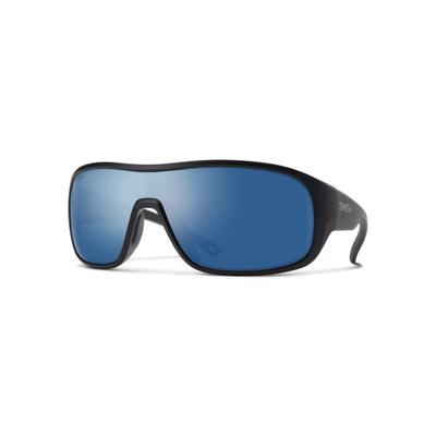 Smith Spinner Sunglasses Matte Black Frame ChromaPop Polarized Blue Mirror Lens 20498100399XX