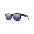 Smith Lowdown 2 Sunglasses Matte Black Marble Frame ChromaPop Polarized Violet Mirror Lens 2009412MS56DF