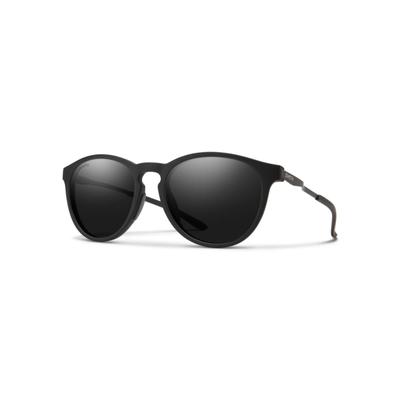 Smith Wander Sunglasses Matte Black Frame ChromaPop Polarized Black Lens 204931003556N