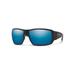 Smith Operator's Choice Elite Sunglasses Matte Black Frame ChromaPop+ Elite Polarized Blue Mirror Lens 20337200362QG