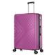 DK Luggage 29" Large Hard Shell Suitcase 4 Wheel Spinner Luggage ABS147 Purple