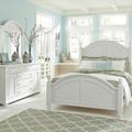 Queen Poster Bed, Dresser & Mirror, Night Stand - Liberty Furniture 607-BR-QPSDMN