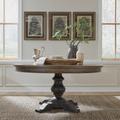 Opt Pedestal Table - Liberty Furniture 615-DR-OPED