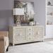 Contemporary 2 Door 3 Drawer Accent Cabinet In Antique Linen Finish - Liberty Furniture 2057W-AC6029