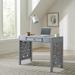 Transitional Accent Writing Desk- Grey In Weathered White, Black & Gray Finish - Liberty Furniture 2094G-AC3000