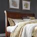 Traditional Queen Sleigh Headboard In Rustic Cherry Finish - Liberty Furniture 589-BR21H