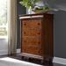 Traditional 5 Drawer Chest In Rustic Cherry Finish - Liberty Furniture 589-BR41