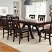 Transitional Pedestal Table Top In Light & Dark Espresso Finish - Liberty Furniture 116-T4090T