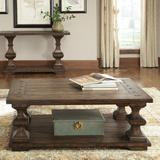 Traditional Cocktail Table In Kona Brown Finish - Liberty Furniture 231-OT1010
