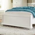 Contemporary Twin Panel Footboard In Iridescent White Finish - Liberty Furniture 710-BR12