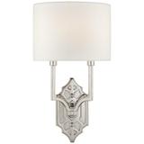 Visual Comfort Signature Collection Thomas O'Brien Silhouette 16 Inch Wall Sconce - TOB 2600PN-L