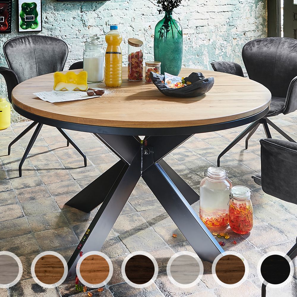 Bodahl »Nottingham« Massivholz Esstisch Rustic Oak mit Funktion 140 cm / öl finish / ohne Einlegeplatte Image