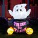 Joiedomi 5 Ft Tall Multicolored Polyester Outdoor Gluttonous Ghost Halloween Inflatable