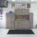 Bush Business Furniture Modular 108W Garage Storage Cabinet System W Wall Mount Cabinets in Gray | Wayfair GAS002PG
