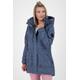 Winterjacke ALIFE & KICKIN "FloraAK B Parka Damen Winterjacke, gefütterte Jacke" Gr. S, blau (nightblue) Damen Jacken Winterjacken