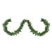 Northlight Seasonal 9' x 10" Pre-lit Rockwood Pine Artificial Christmas Garland Warm White LED Lights in Green | 10 H x 10 W x 108 D in | Wayfair