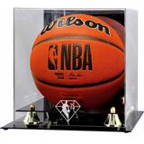 NBA 75th Anniversary Logo Golden Classic Sublimated Basketball Display Case