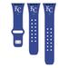 Blue Kansas City Royals Logo Silicone Apple Watch Band