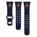 Navy Detroit Tigers Logo Silicone Apple Watch Band