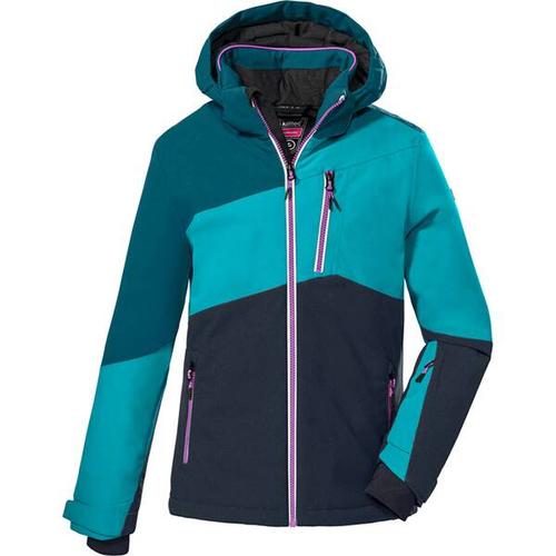 Kinder Funktionsjacke KSW 166 GRLS SKI JCKT, Größe 116 in Blau